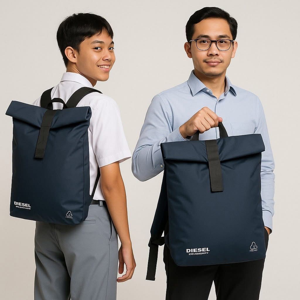 Salecosme Tas Ransel Diesel Warna Navy