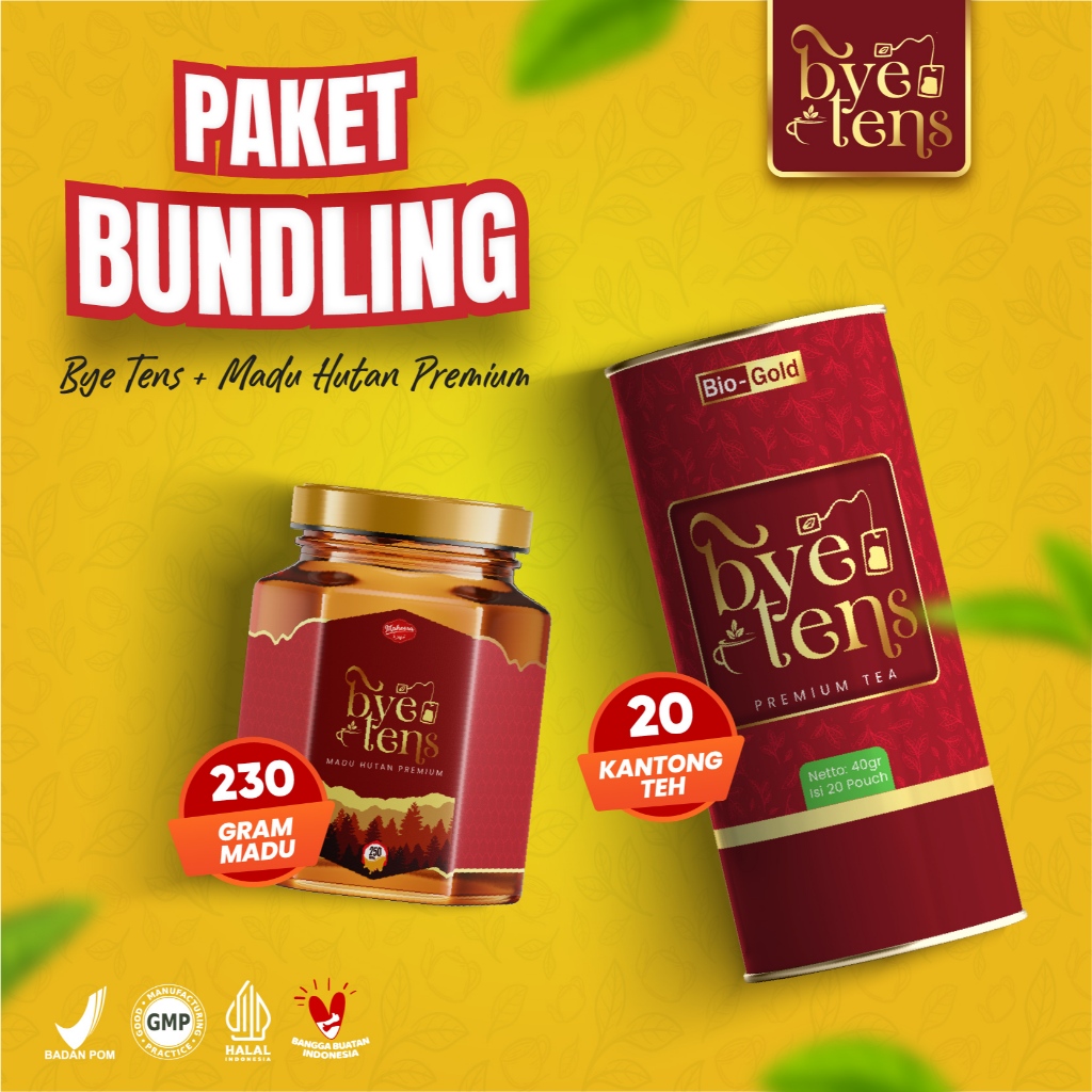

Paket Bundling Teh Celup Byetens + Madu Hutan Premium Jaga Imun & Turunkan Tensi