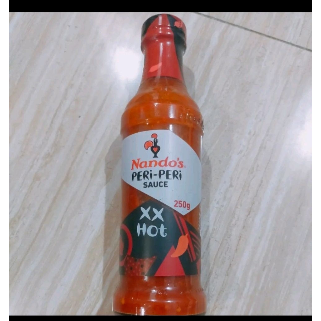 

Nandos peri peri sauce extra hot saus 250gr