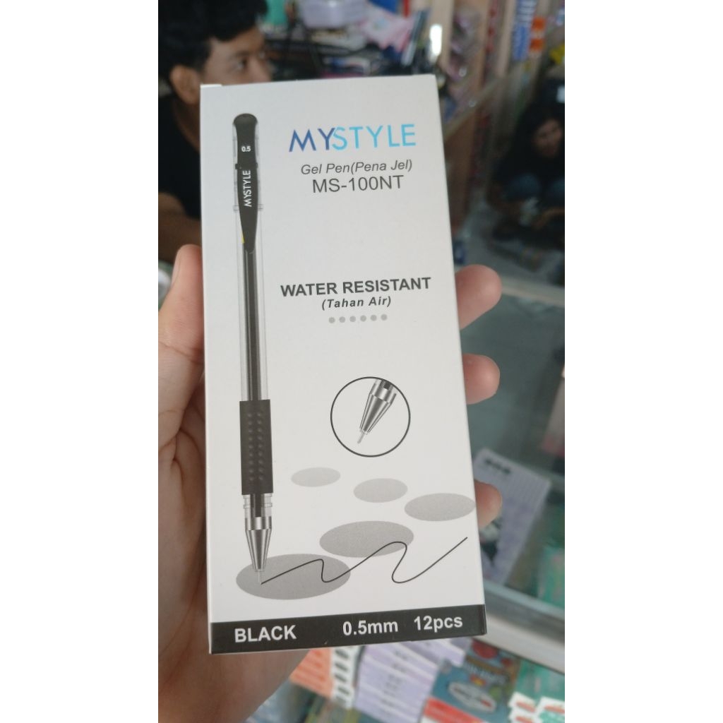 

Pena Gel Merek My Style Hitam