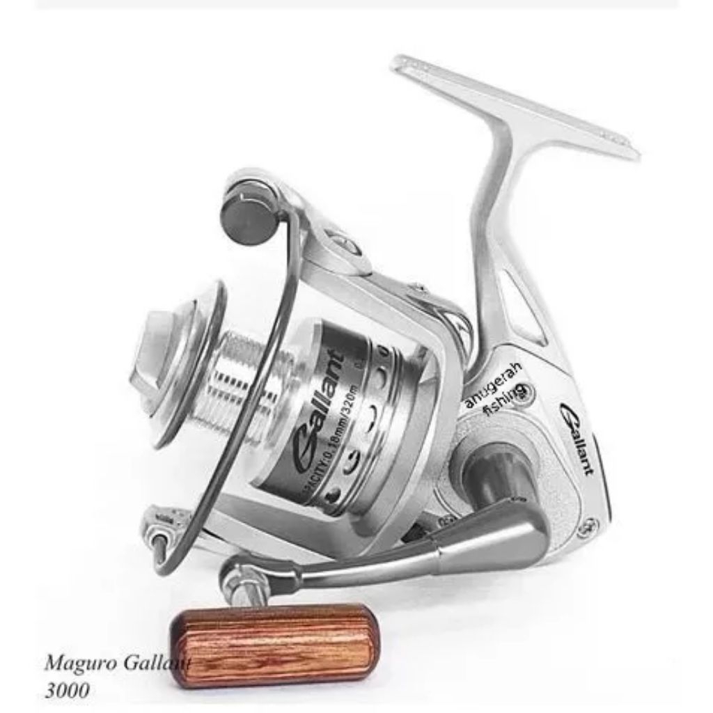 Reel MAGURO GALLANT | Power Handle | 4000 s/d 8000 | Spinning | Sungai Laut Kolam | alat pancing ori