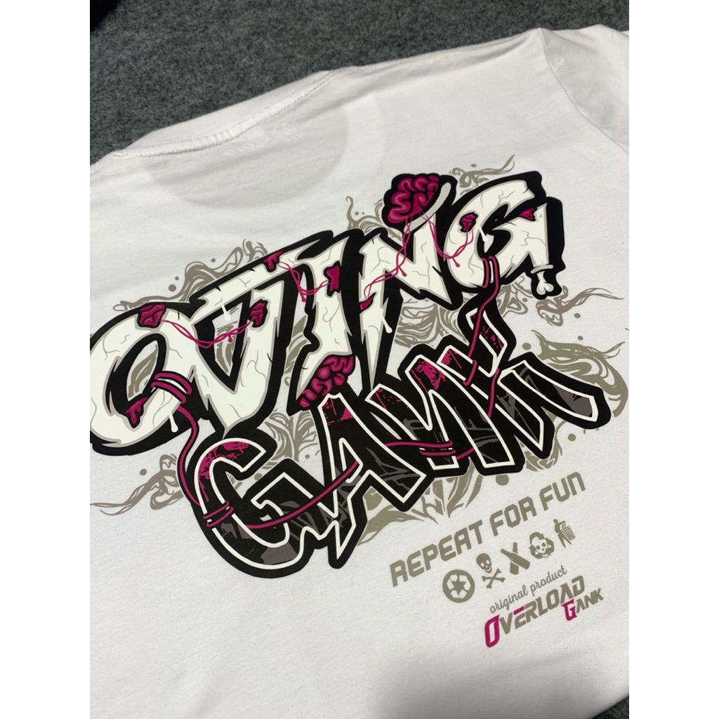 kaos ojing gank terbaru tebal 24s Cotton Combed original overload