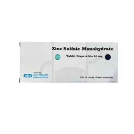 ZINC SULFATE HOLI BOX 100 TABLET