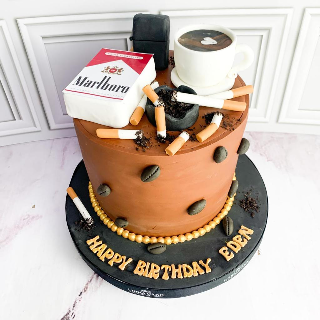 

Kue Ulang Tahun/Birthday Cake/Kue Ultah tema Coffe/Kue Birthday coffe cake/Kue Birthday jakarta