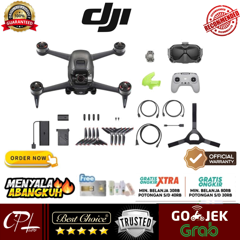 DJI FPV Drone (Combo) BERGARANSI