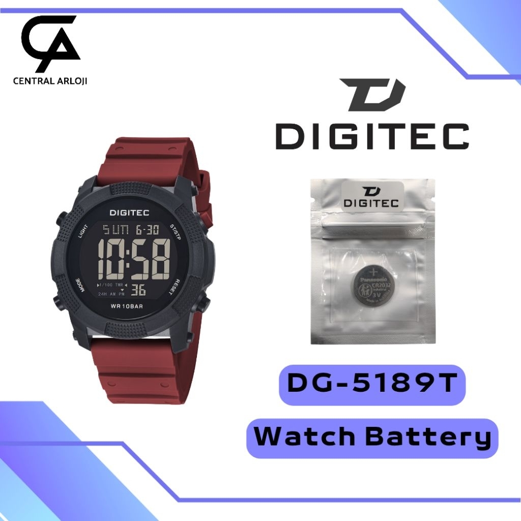 Baterai Jam Tangan Original Digitec DG-5189T