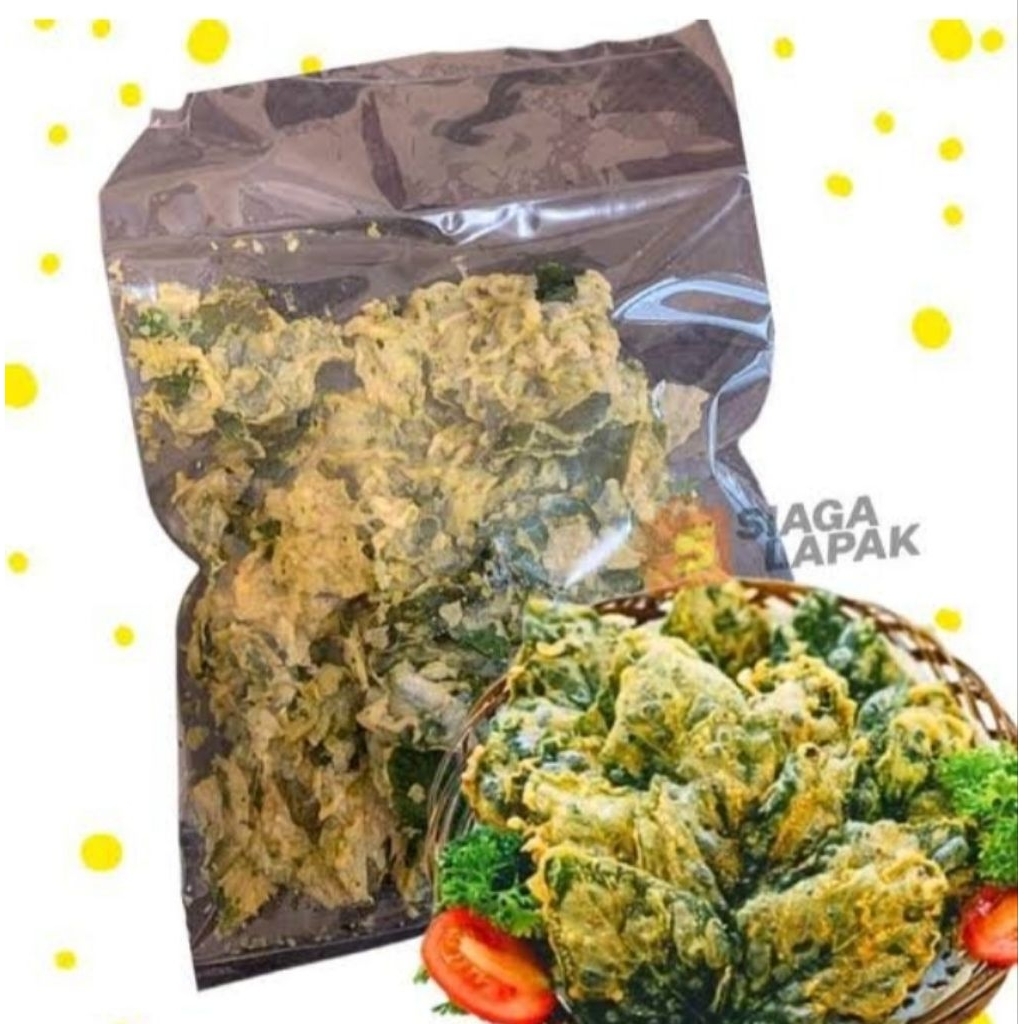 

keripik bayam kemasan 150gram