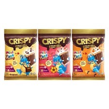 

[oddsolshop] pekanbaru/Crispy Mini Pack 66GR Chocolatey Original Orange Strawberry Jeruk Stroberi