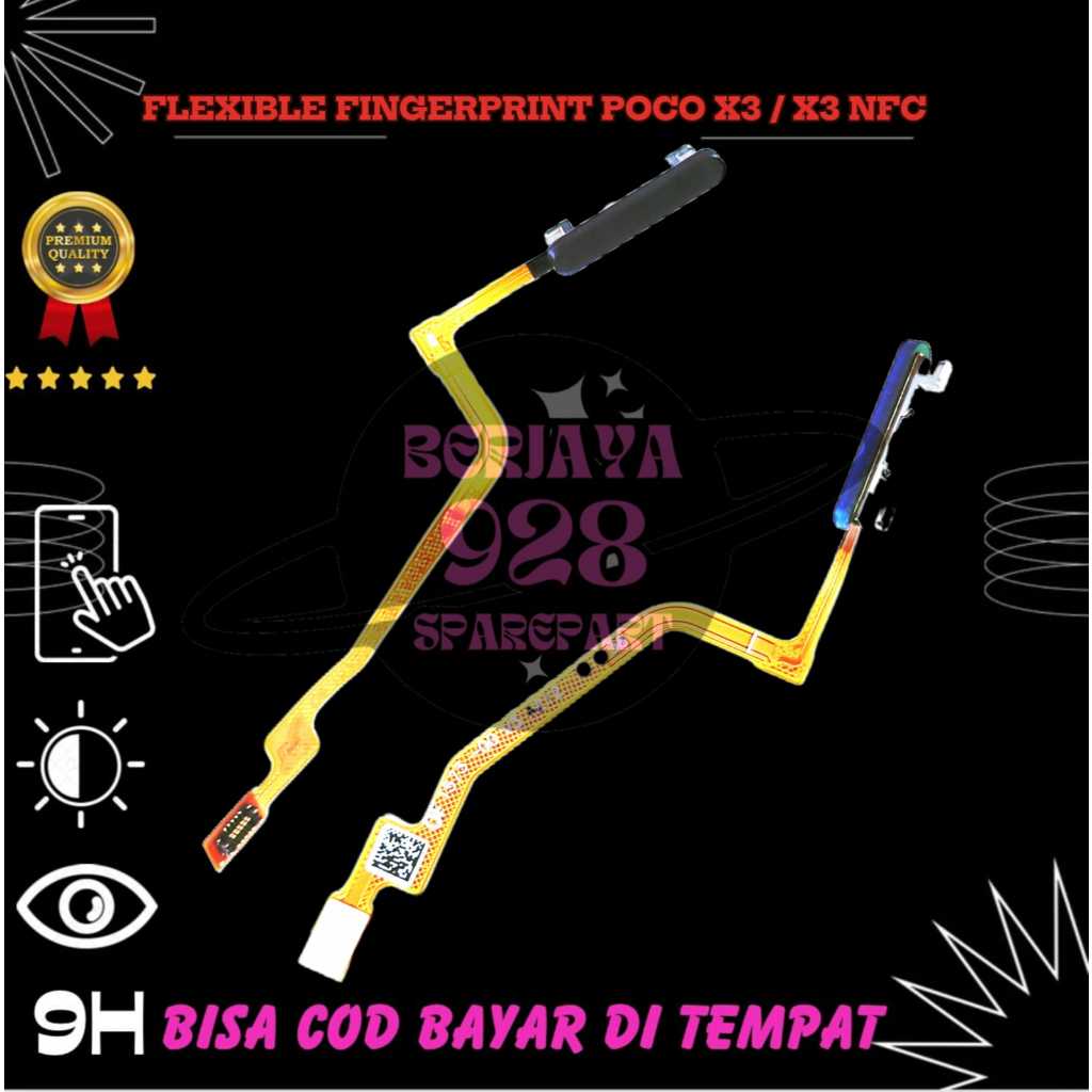 FLEXIBLE FINGERPRINT POCO X3 / X3 NFC ORG