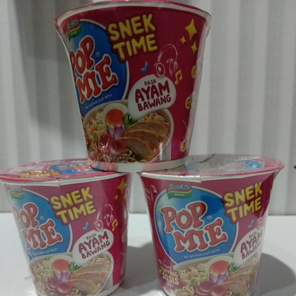 

pop mi ayam bawang