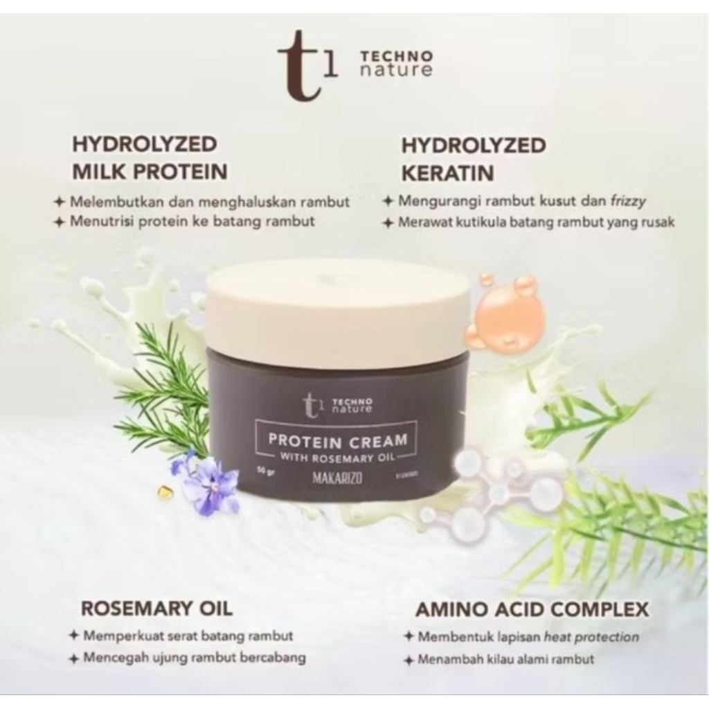 makarizo t1 tehno nature protein cream