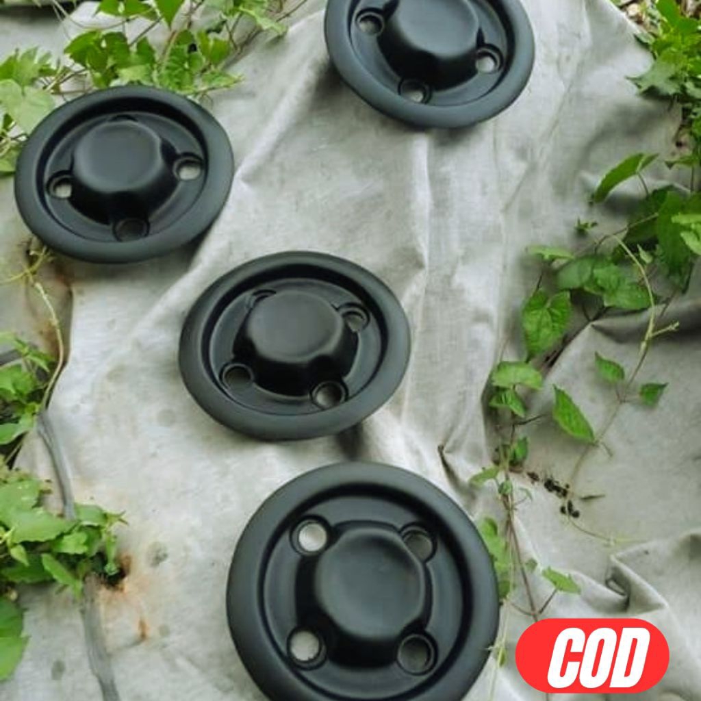 (1set isi 4pcs) Dop Velg Kaleng PCD 4x114 Avanza , Xenia, Carry,Wuling bisa untuk ring 13,14,15,16,1