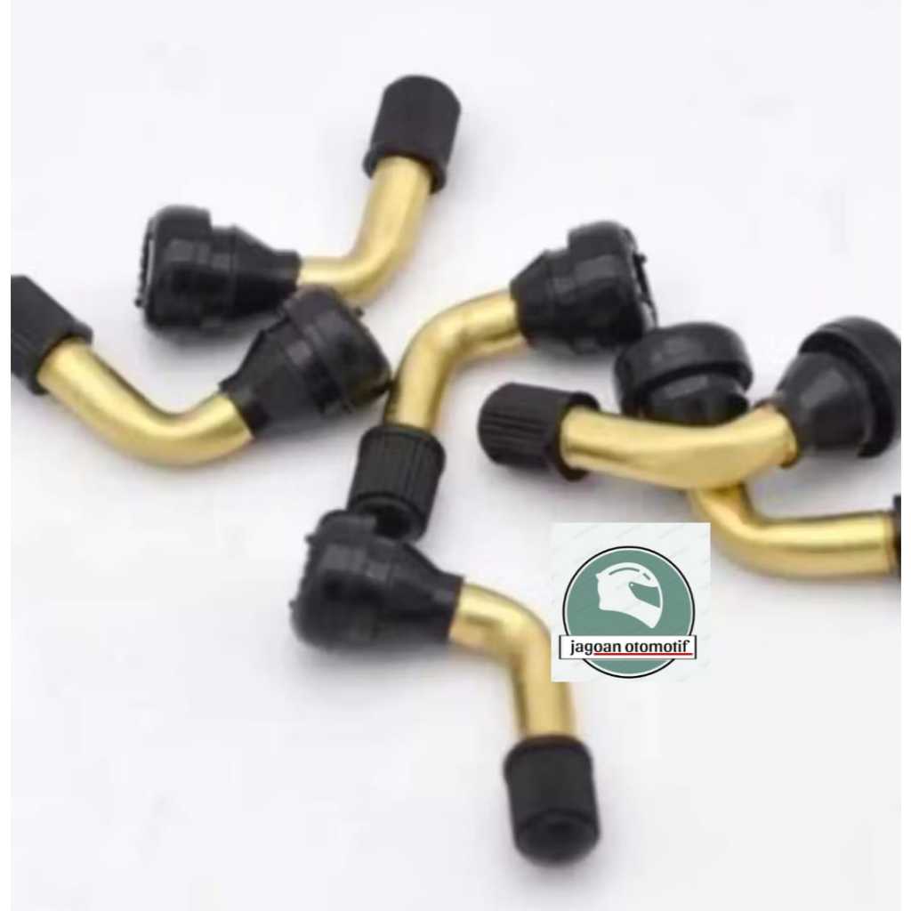 tutup pentil ban tubles model bengkok sepeda listrik