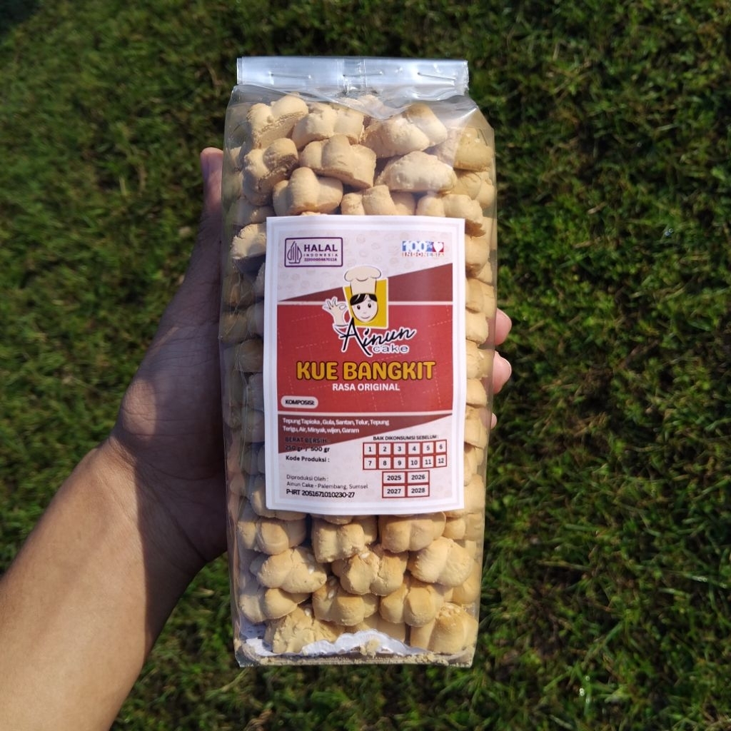 

kue bangkit ainun cake 250 gr rasa original durian jahe kacang kue khas palembang halal kue lebaran dan oleh oleh jadul kue sagu kue lumer gurih lezat kue nastar kue kastangel kue putri salju kue kacang sekipi kueputri salju kue lidah kucing