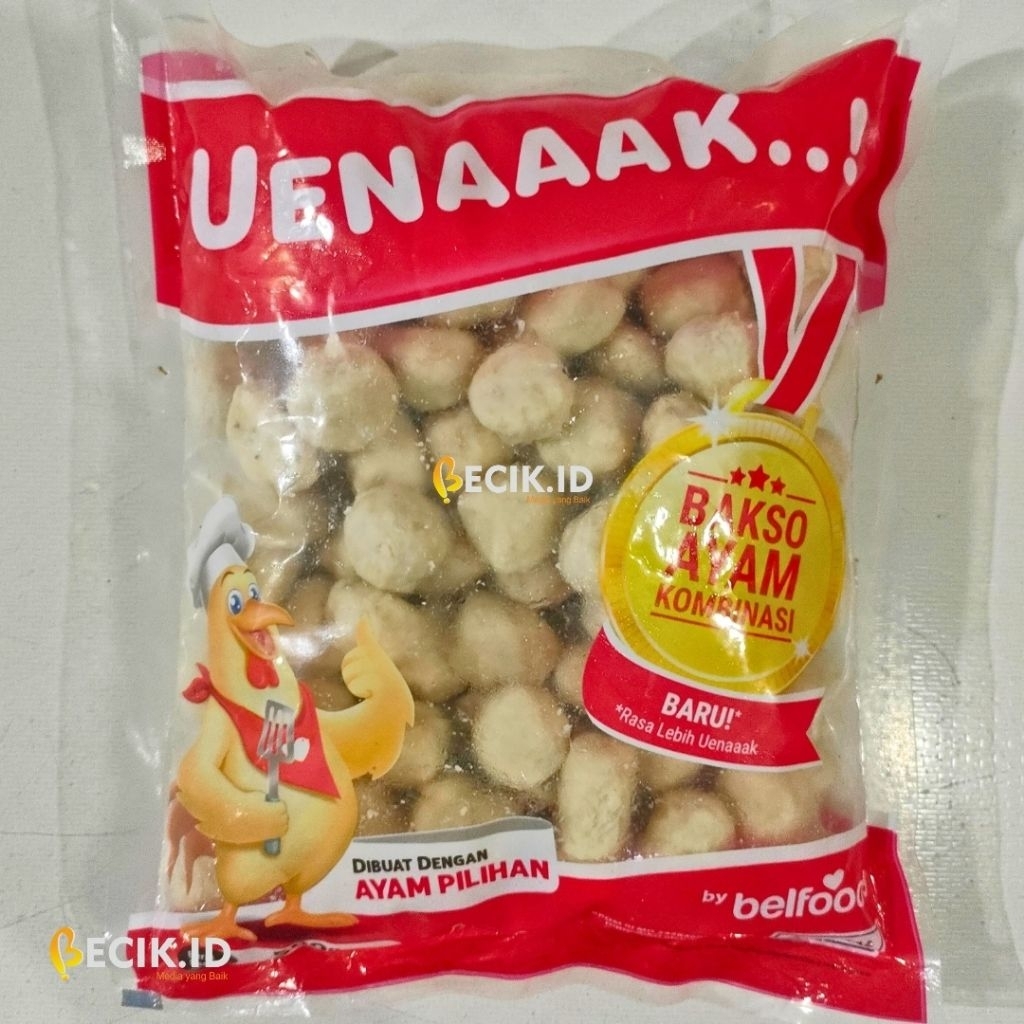 

BELFOODS Bakso Ayam 500g – Bakso Frozen Siap Masak Uenaaak!