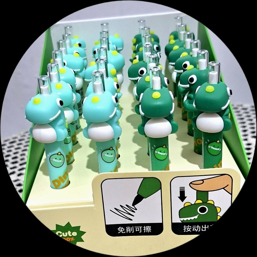 

Pensil Abadi Dinosaurus Lucu