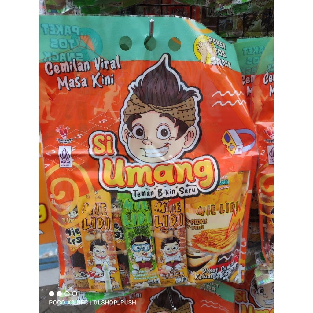 

Cemilan Viral Si Umang