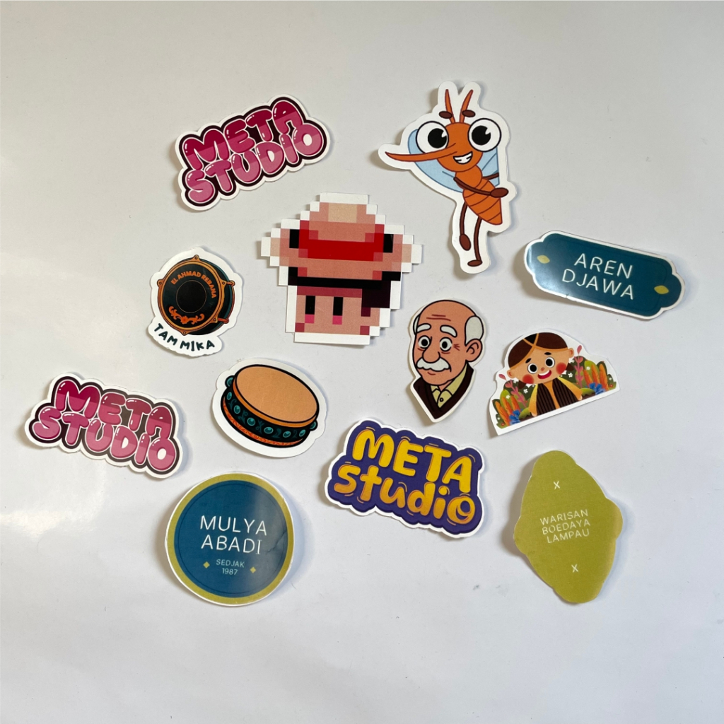 

random mix sticker pack die cut kiss cut [limited stock]