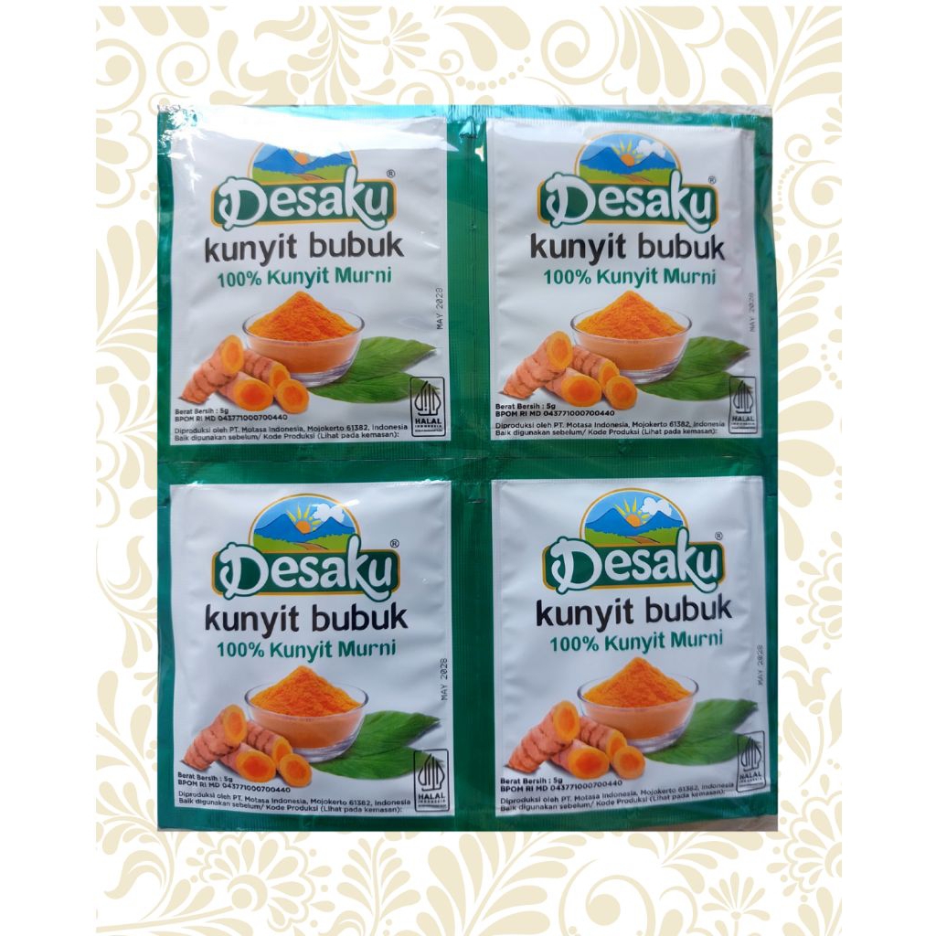 

Desaku kunyit bubuk renceng 12 pcs