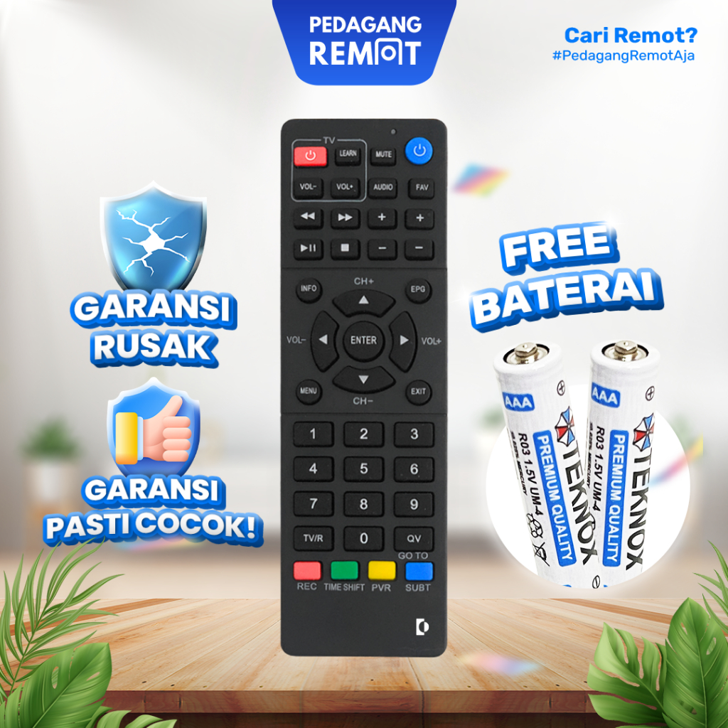 Remote STB Polytron PDV 600 T2 / Remot Set Top Box Polytron PDV 610 PDV 700