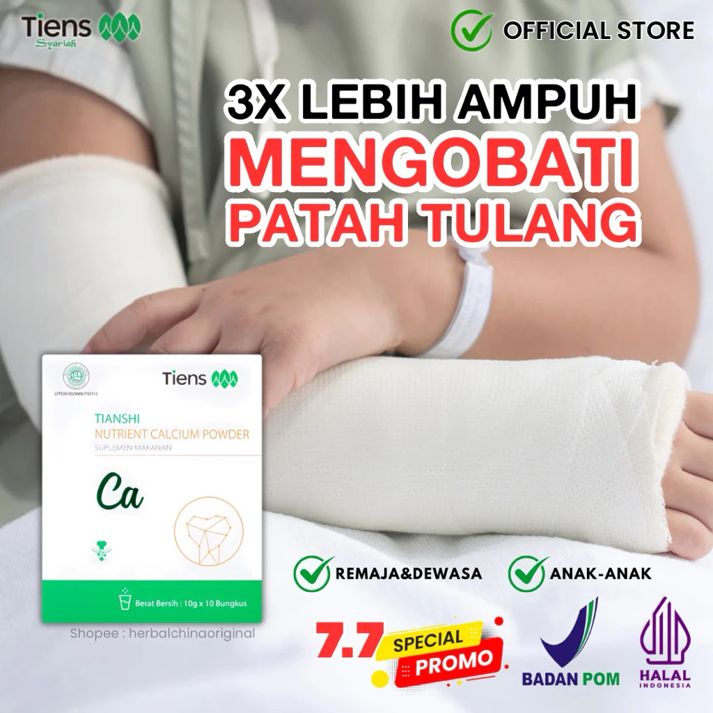 Susu Kalsium Untuk Tulang Patah Tiens Original Nutrient Calcium Powder