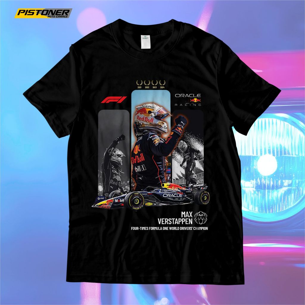 Kaos Max Verstappen F1 Racing Red Bull
