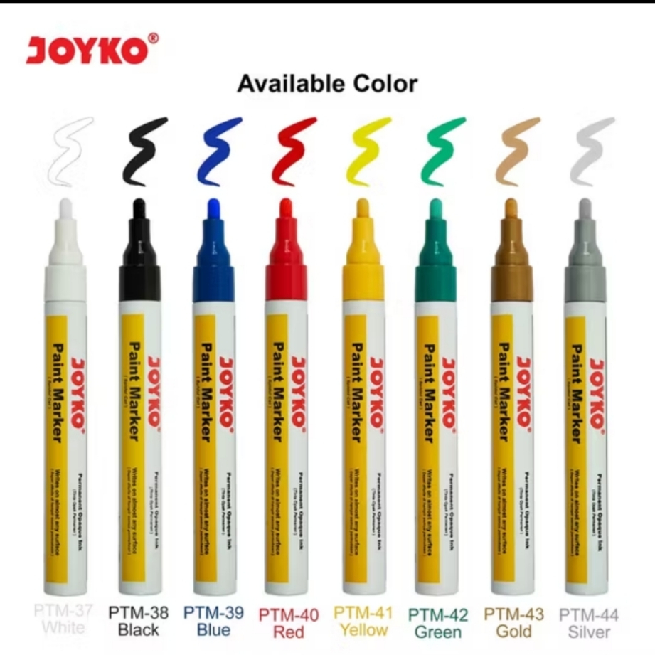 

JOYKO Paint Marker Color Spidol Cat Permanen Warna