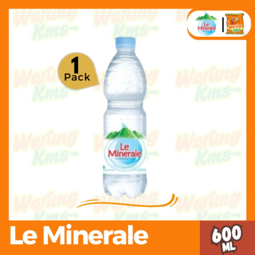 

Air Minum Le Minerale @600ml Seger