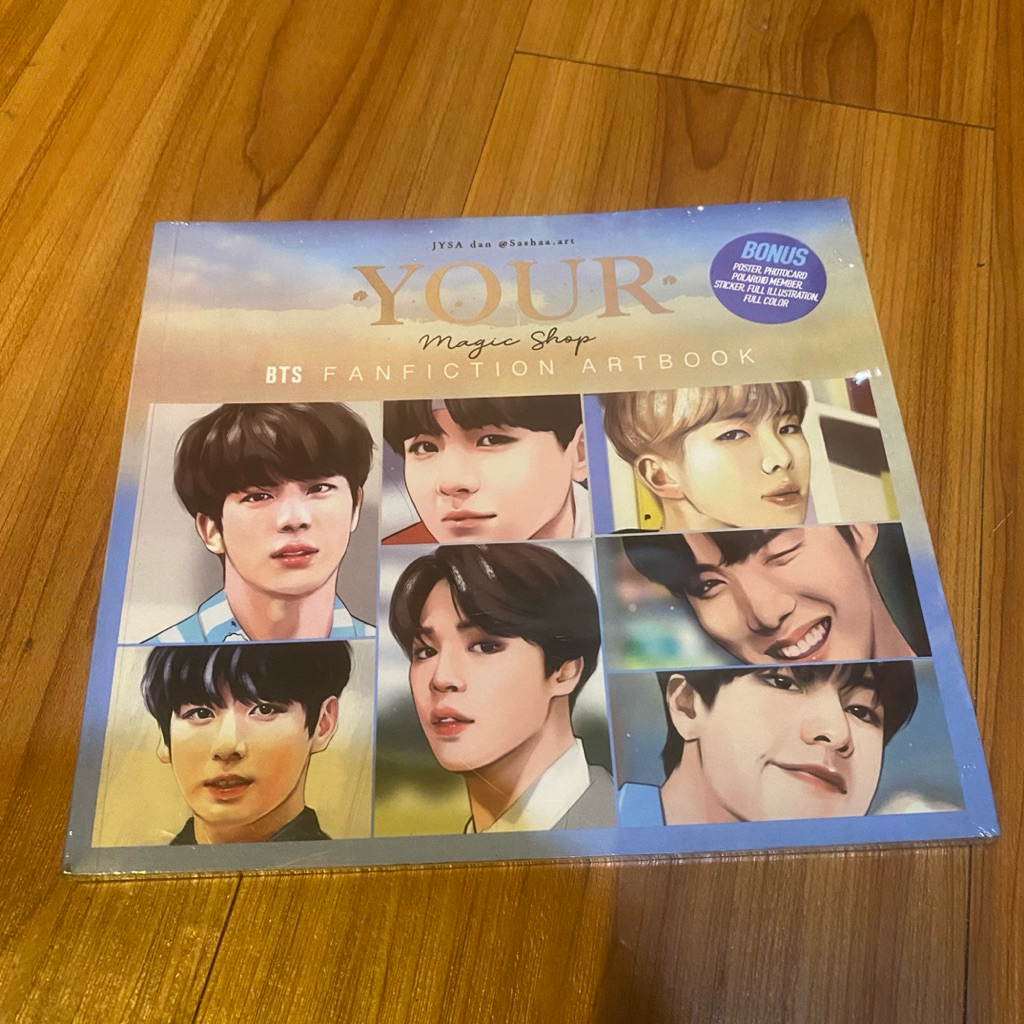 buku artbook musik k-pop BTS original