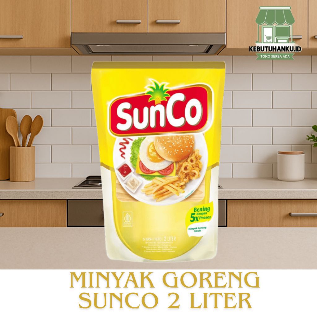 

[BEST SELLER] Minyak Goreng SunCo 2L – Cocok Untuk Dapur Sehari-hari