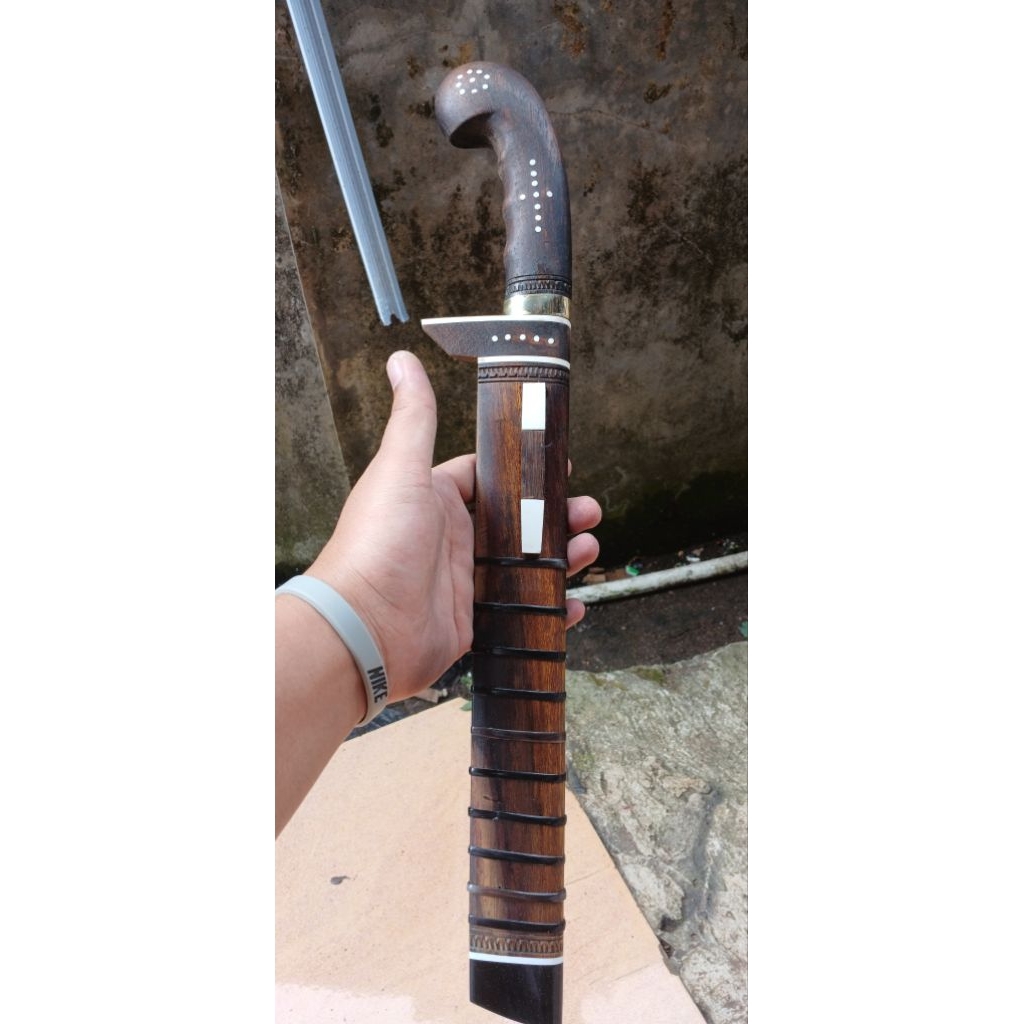 Bedog Tebasan Tarisi Full Kayu Johar