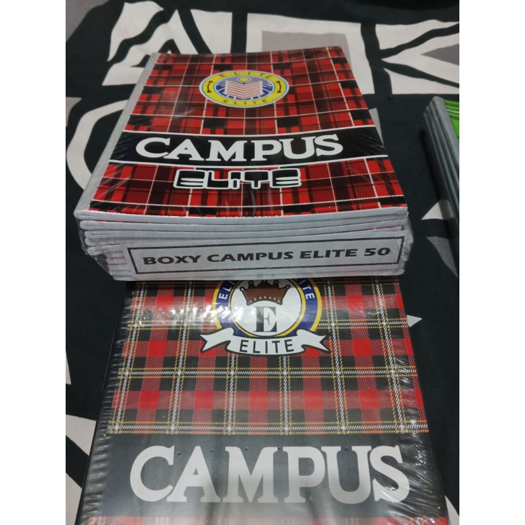

Buku Tulis Bergaris Campus 1 Pak, Buku sekolah 50 Lembar kampus 10 pcs Termurah Besar