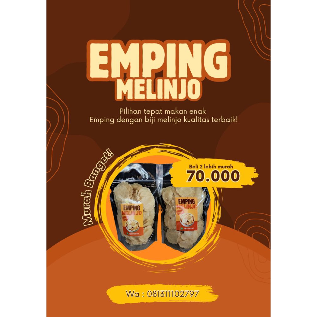 

Emping melinjo paket hemat