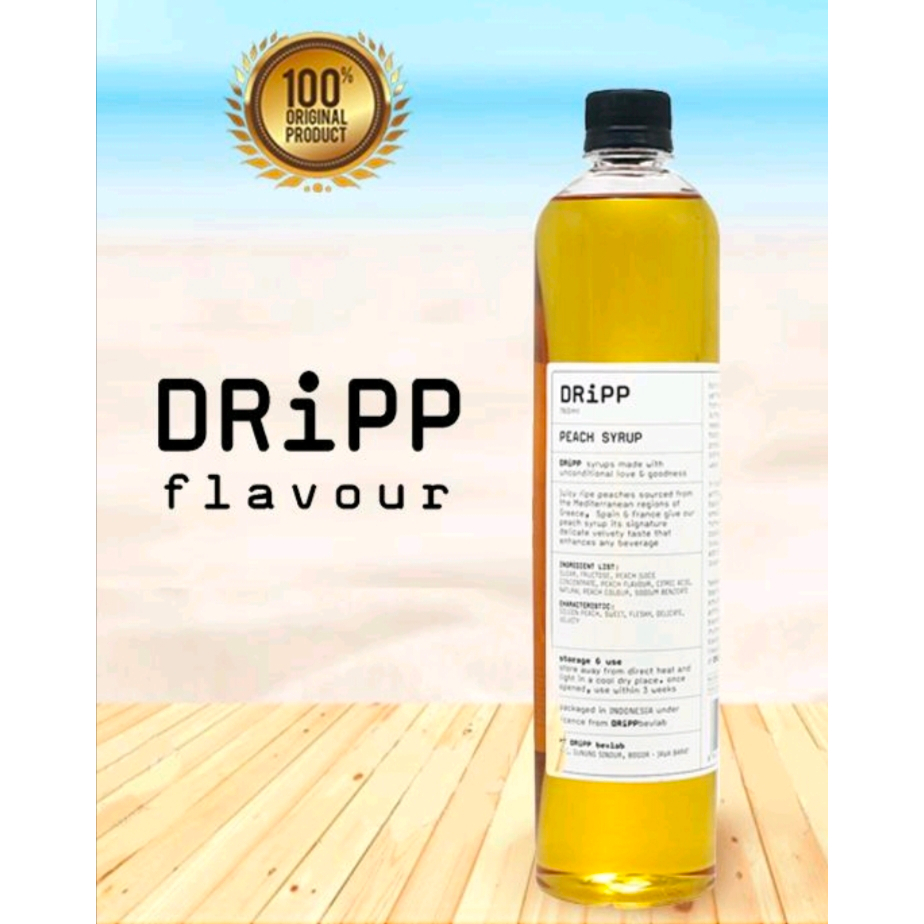 

Dripp Syrup rasa Peach 760 ml
