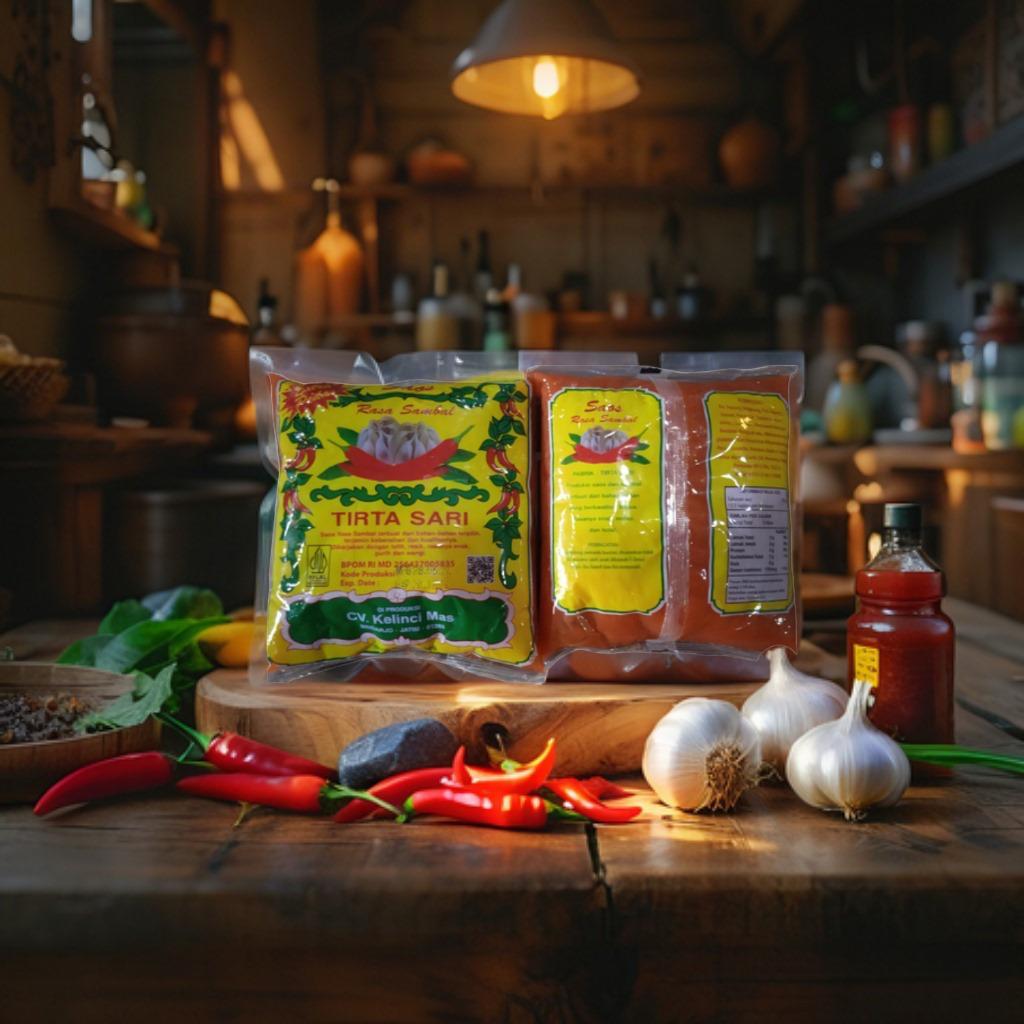 

Saus Tomat Bantal Cap Tirta Sari 300/400/600 Gram