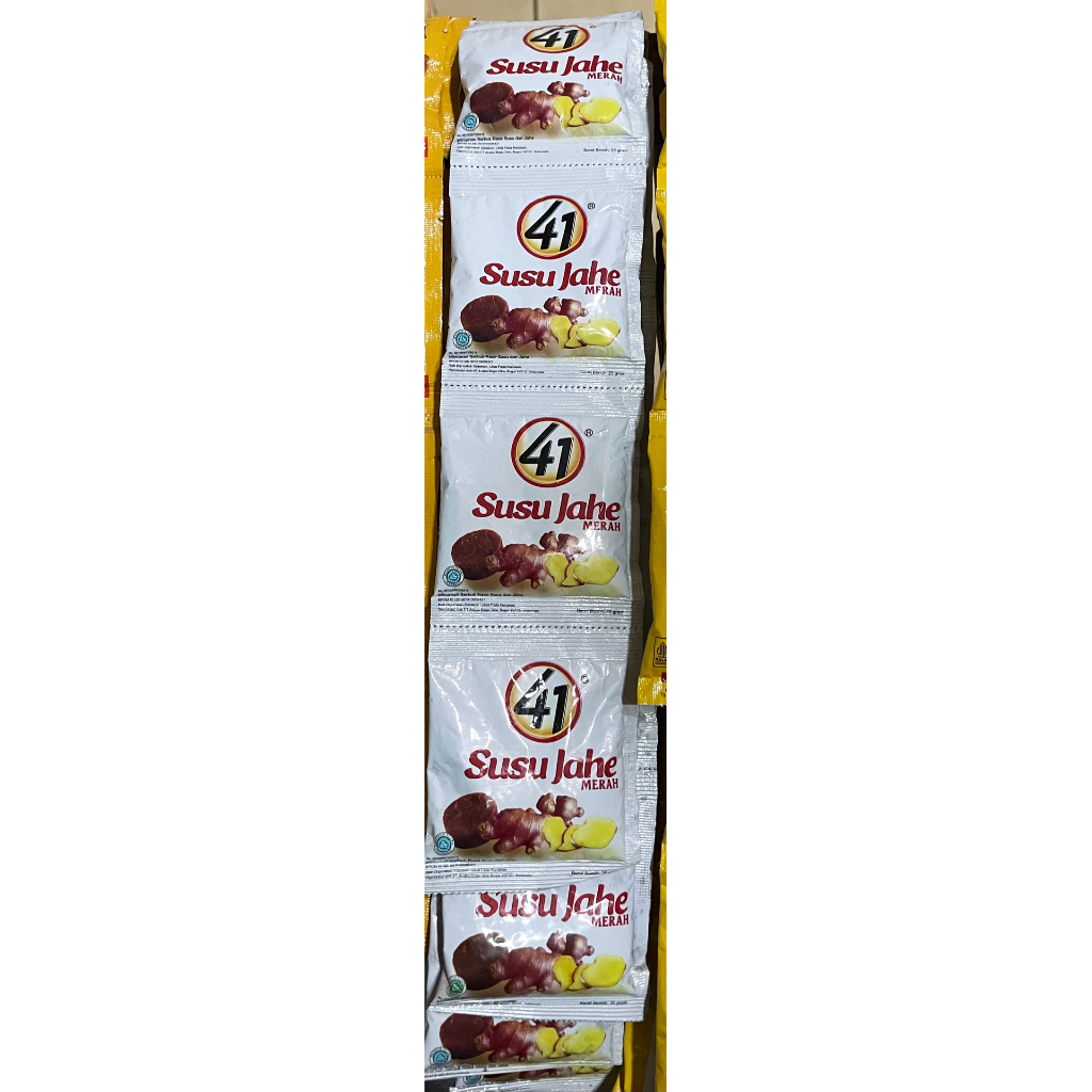 

SUSU JAHE MERAH 41 / 10 pcs