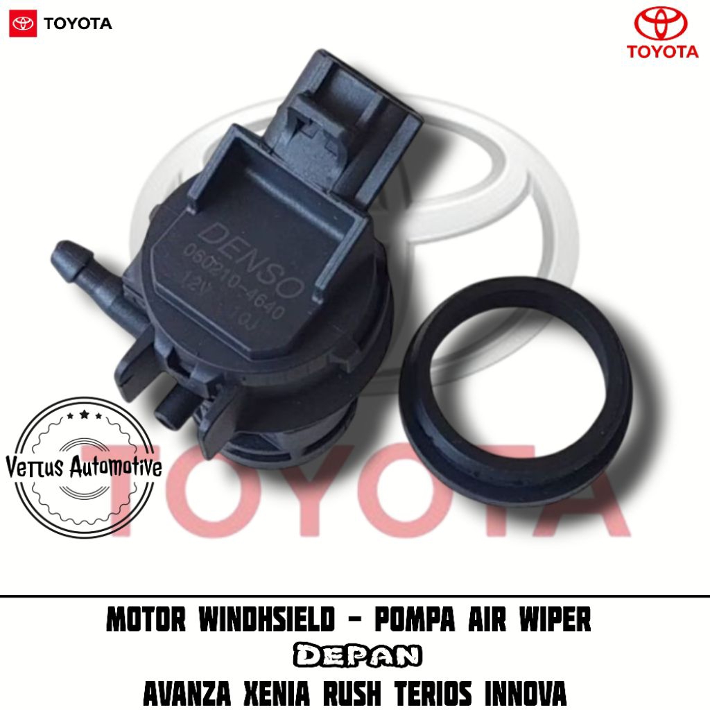 Washer Pump Pompa Air Wiper Depan Avanza Xenia Rush Terios Innova - Washer pump Depan Avanza Origina