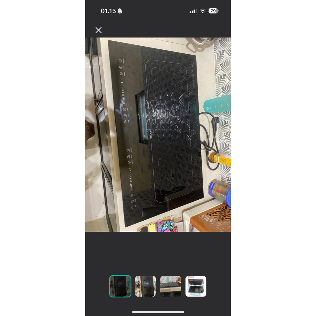 kompor induksi kuche 2 tungku