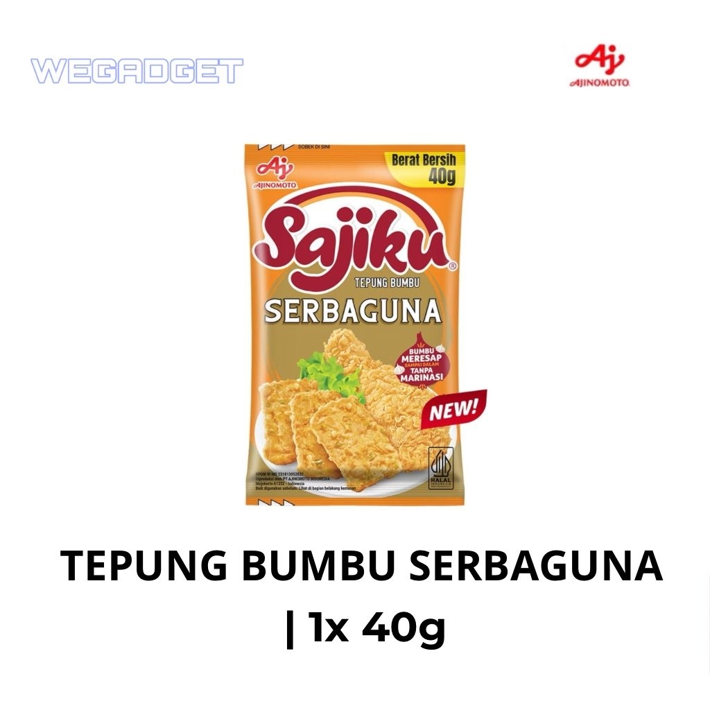 Sajiku Tepung Bumbu Serbaguna 40g | 1 pcs