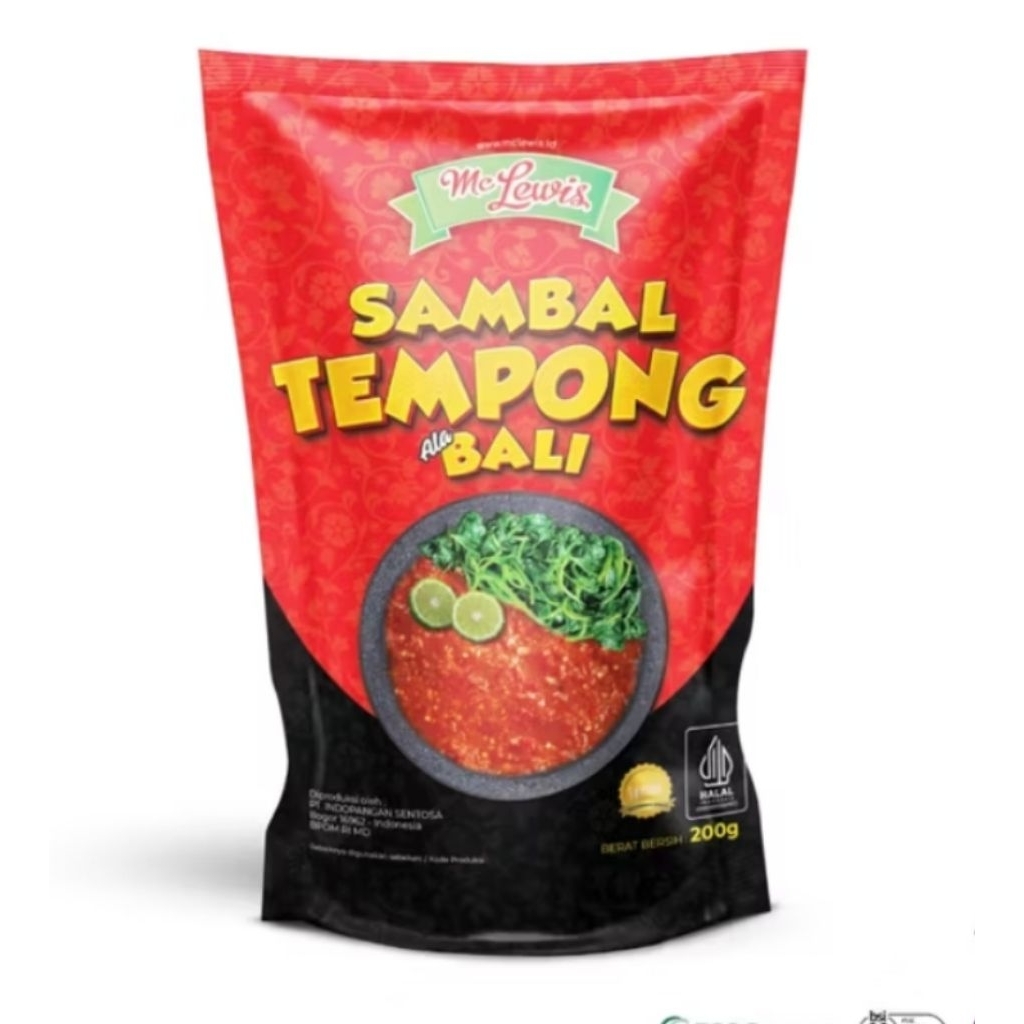 

MC Lewis Sambal Tempong Bali 200 gr Ekonomis