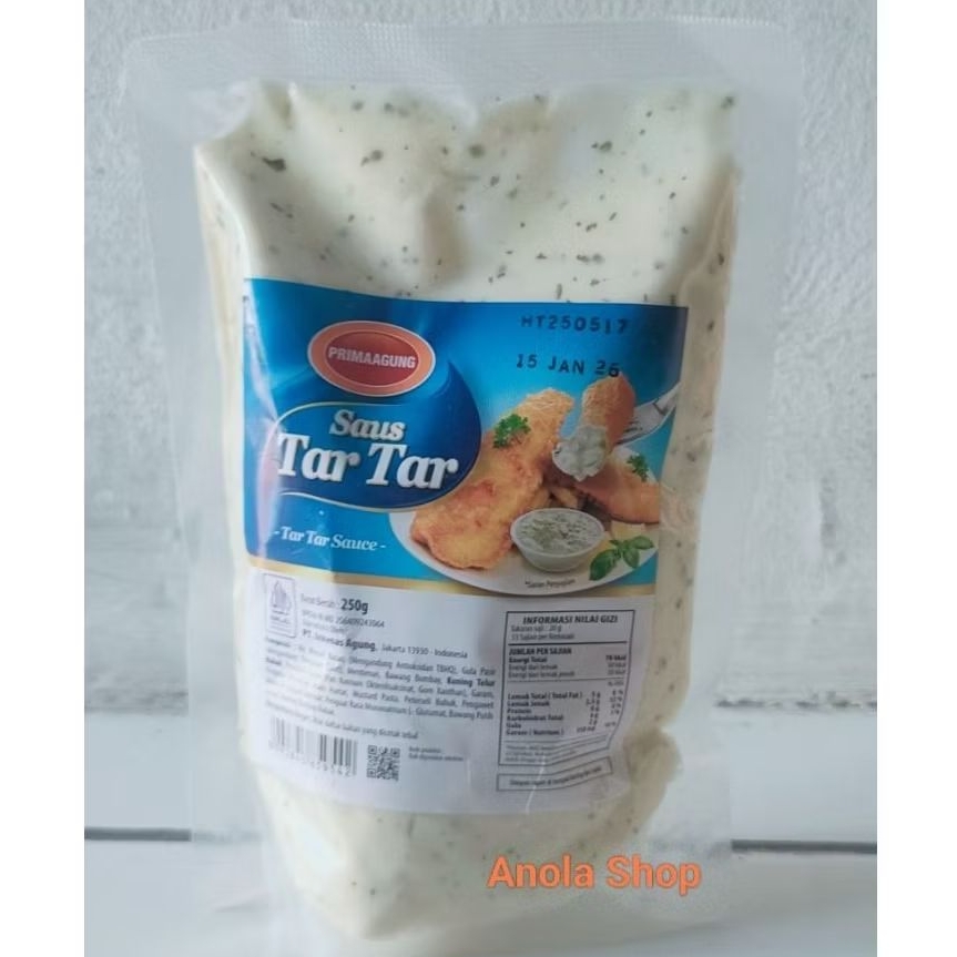 

Saus TarTar 250gram | Prima Agung