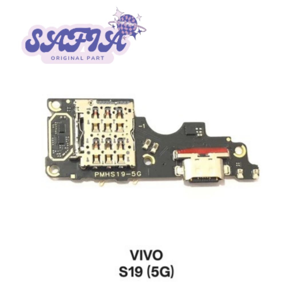 Konektor charger Vivo S19 5G Original papan cas