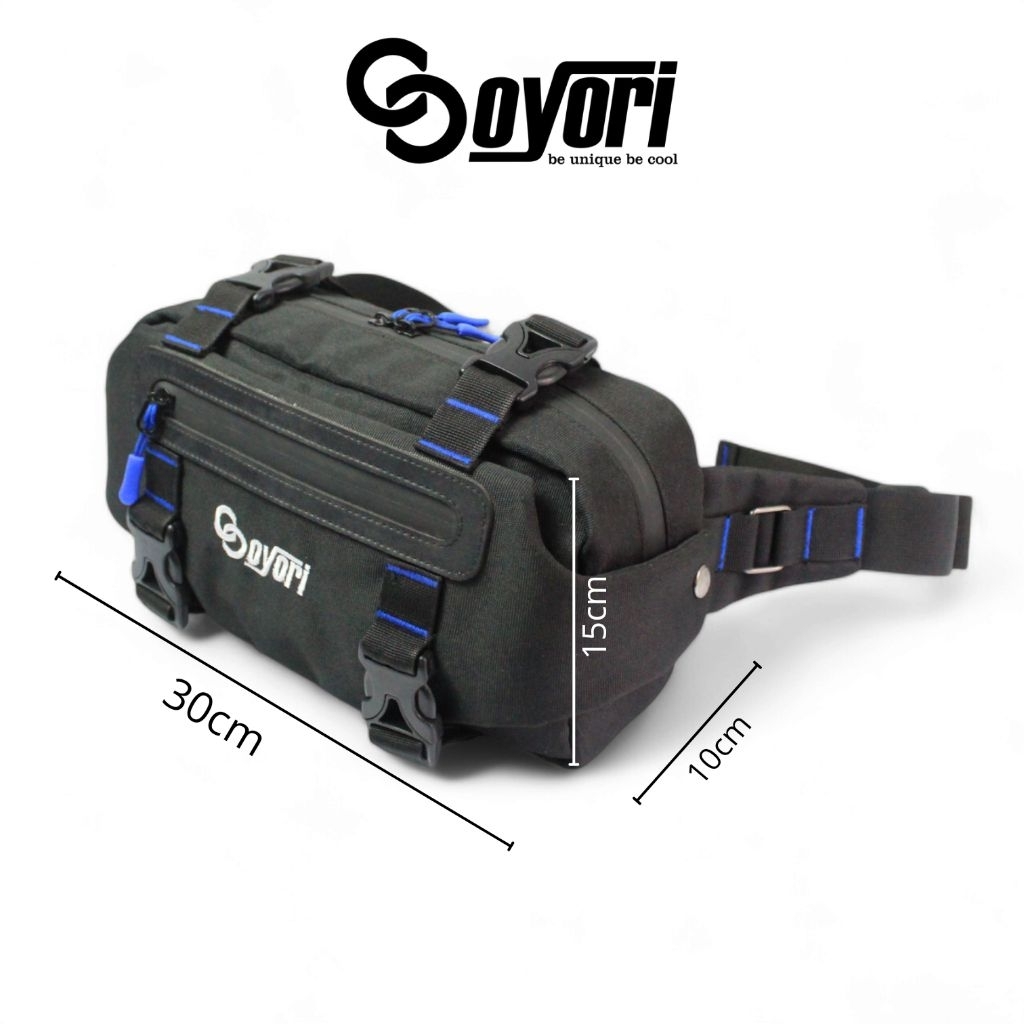 Waistbag tas dada pria dengan banyak ruang MAXXY sbc005