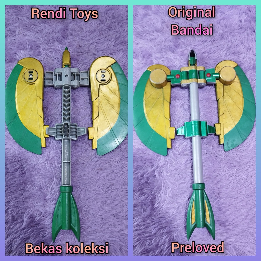 DX Bandai mainan Helios senjata karakter Bima | serial tokusatsu Indonesia Satria Garuda BIMA-X