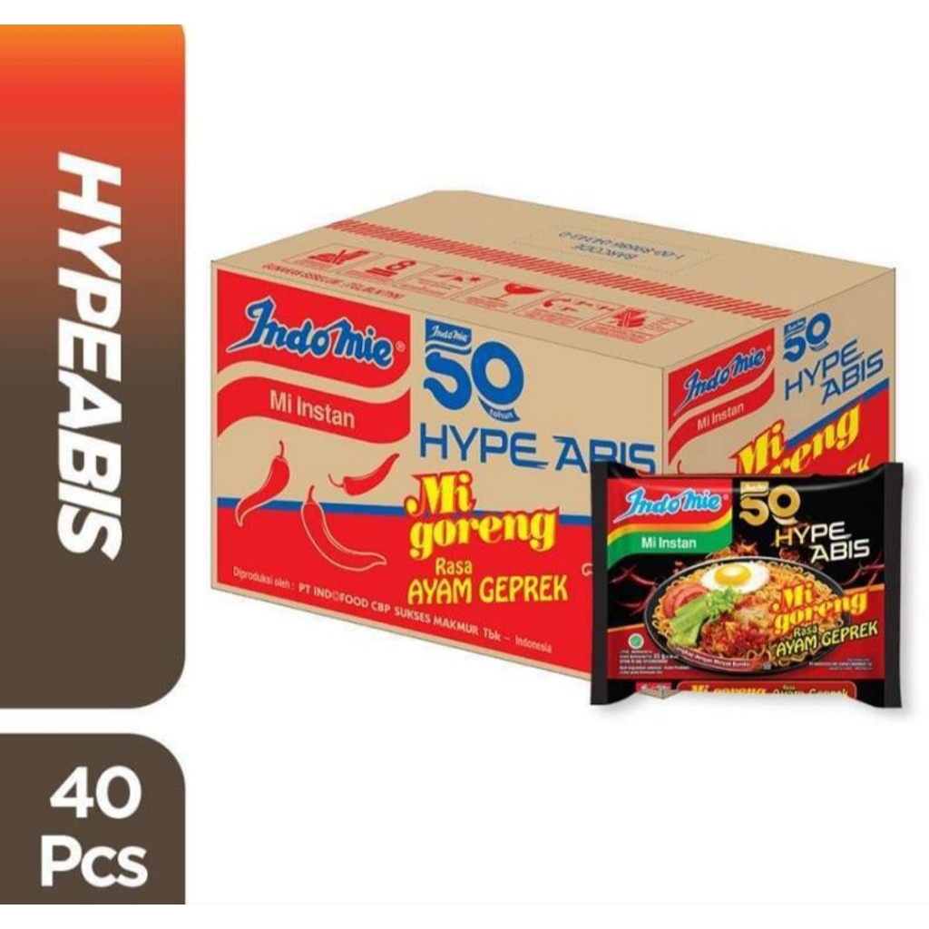

Indomie Hype Abis Ayam Geprek 1 Dus [ 40 Pcs ]
