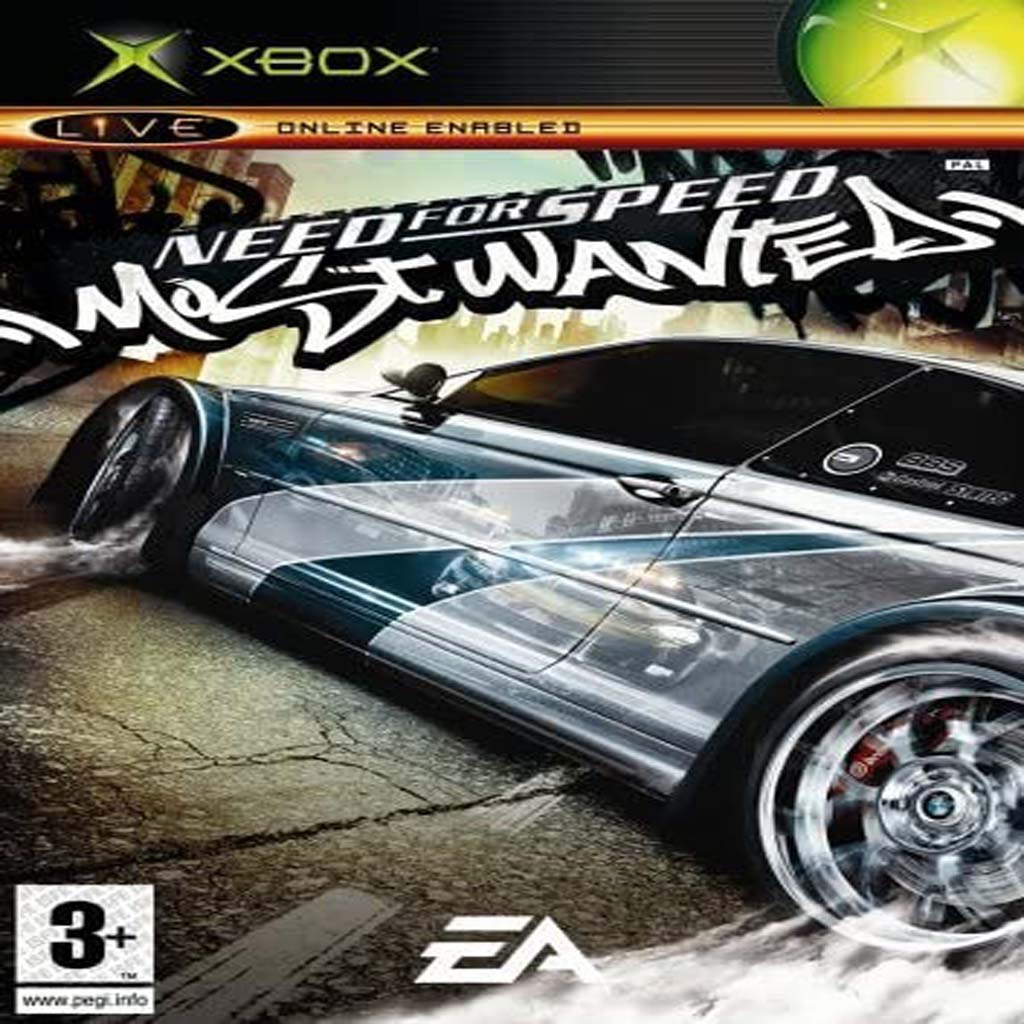 Kaset Game Xbox Classic Need for Speed Most Wanted