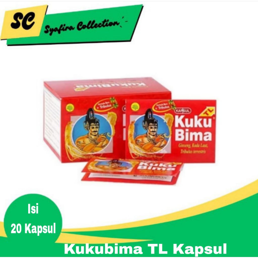 

Kukubima TL Kapsul / Kuku Bima Tl - Isi 20 Kapsul