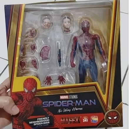 BIB Spiderman No Way Home Original Mafex Action Figure