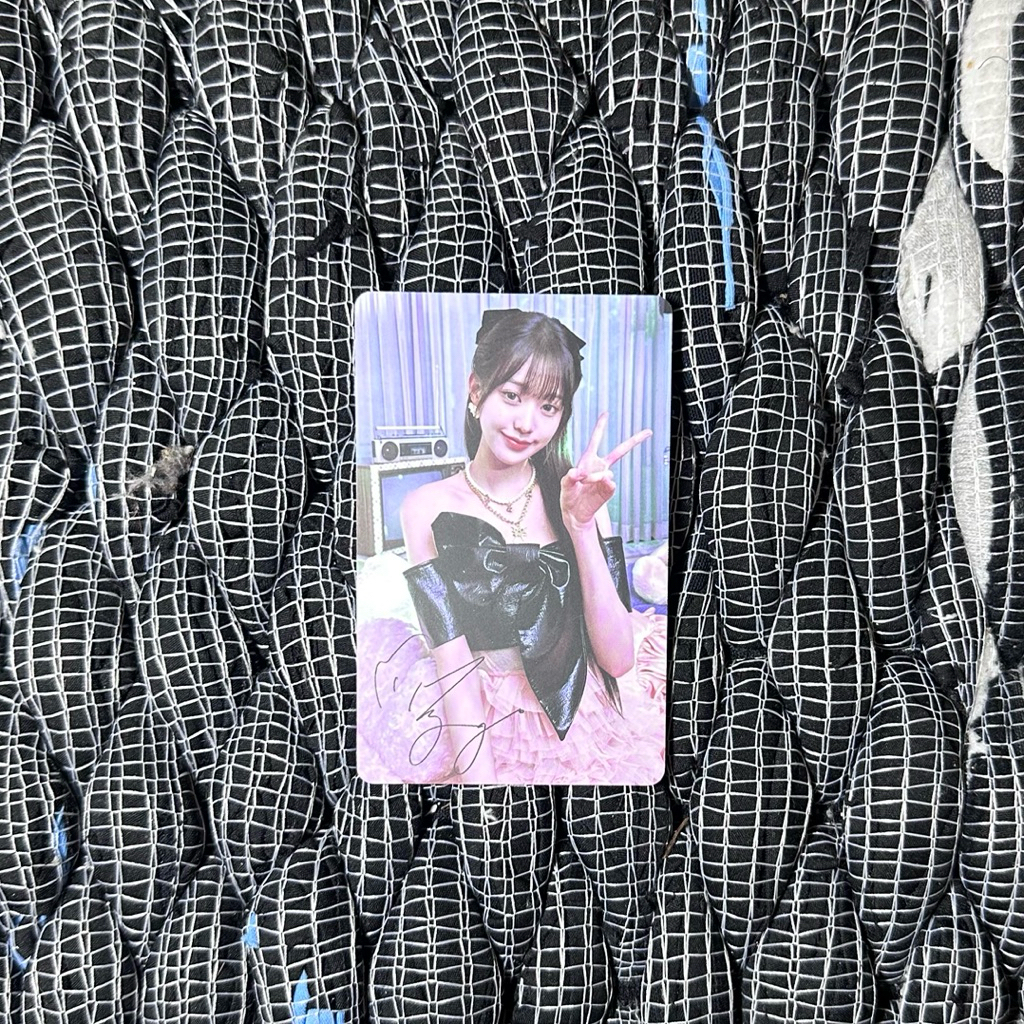 Official Photocard IVE DICON Wonyoung Double Sided