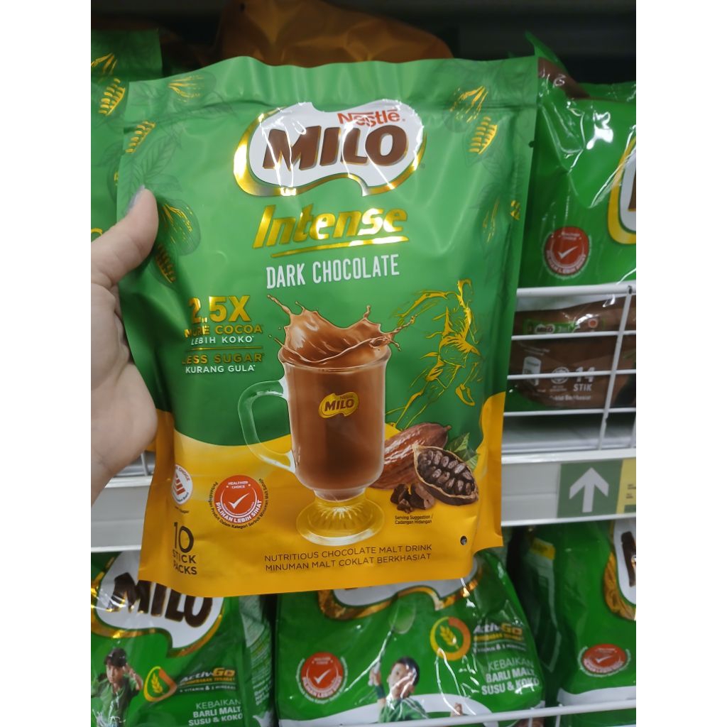 

jual milo intense dark coklat nestle pack